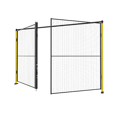 Porte double battante