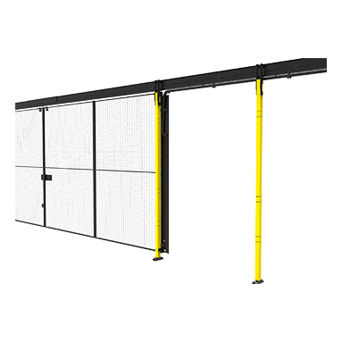 Chaîne de câble flexible pour portes coulissantes