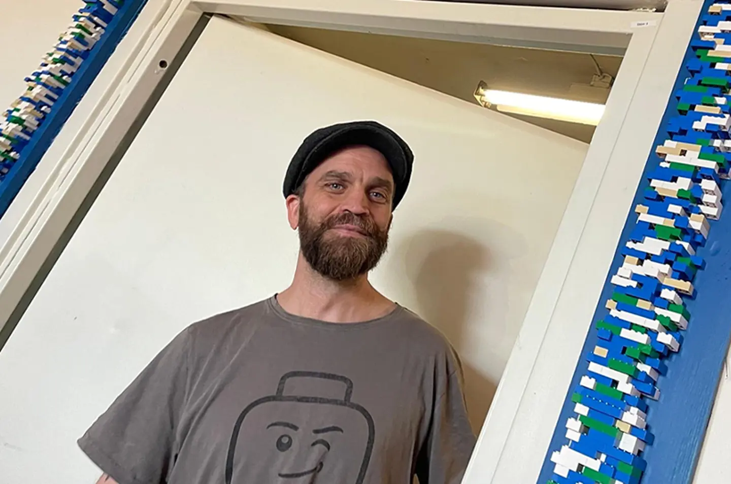 Joakim Segeblad is the Lego Master behind Axelent's X-Protect campaign 