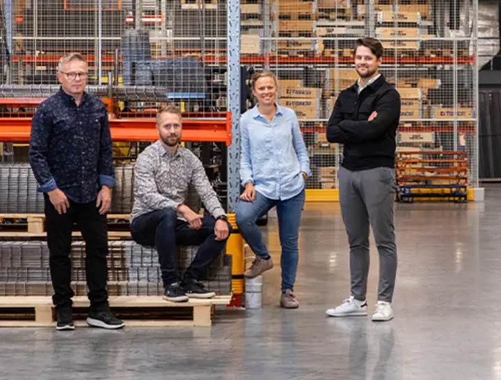 Derrière l’innovation, une équipe d’experts Derrière l’innovation, une équipe d’experts
