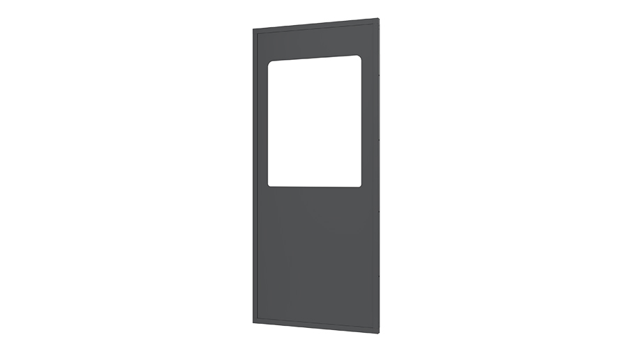 Panneaux tôlés avec oculus