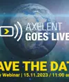 SAVE THE DATE - Axelent Safety Webinar le 15 Novembre à 11h00.