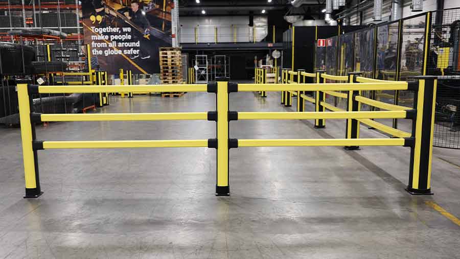 Essential Pedestrian Three Rails Configuration Live Environment