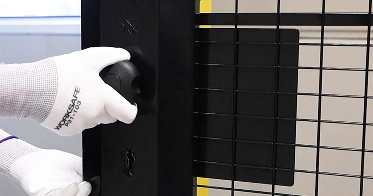 Cylinder panic release lock