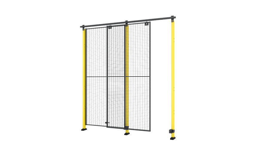 Porte coulissante simple