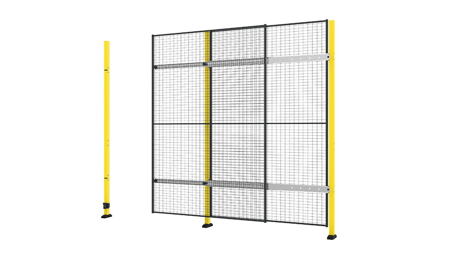 Porte coulissante simple sans rail