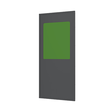 Panneaux tôlés avec oculus