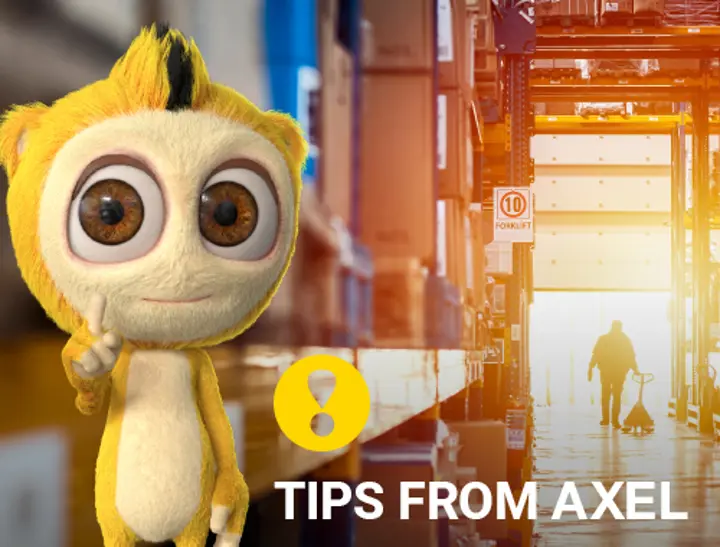 Les conseils d'Axel pour un entrepôt sécurisé ! Les conseils d'Axel pour un entrepôt sécurisé !