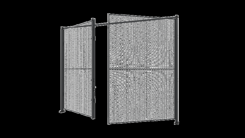 Porte double battante
